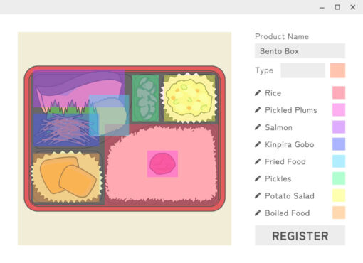 Detecting Missing Ingredients. Bento box Ingredient Inspection Technology.